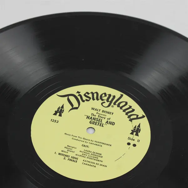 Disneyland Camarata Hansel and Gretel 12 Inch Vinyl Record Walt Disney