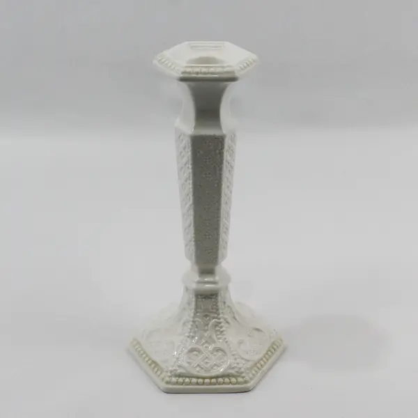 Lenox Butler's Pantry 9" Candle Holder Embossed  Scrolls