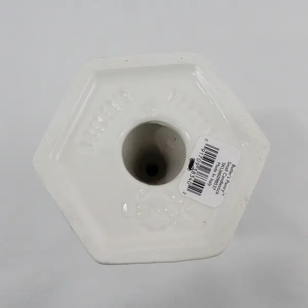 Lenox Butler's Pantry 9" Candle Holder Embossed  Scrolls