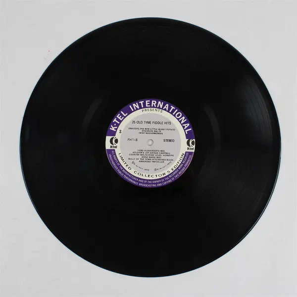 K-Tel 25 Old Tyme Fiddle Hits 12" Vinyl Record LP