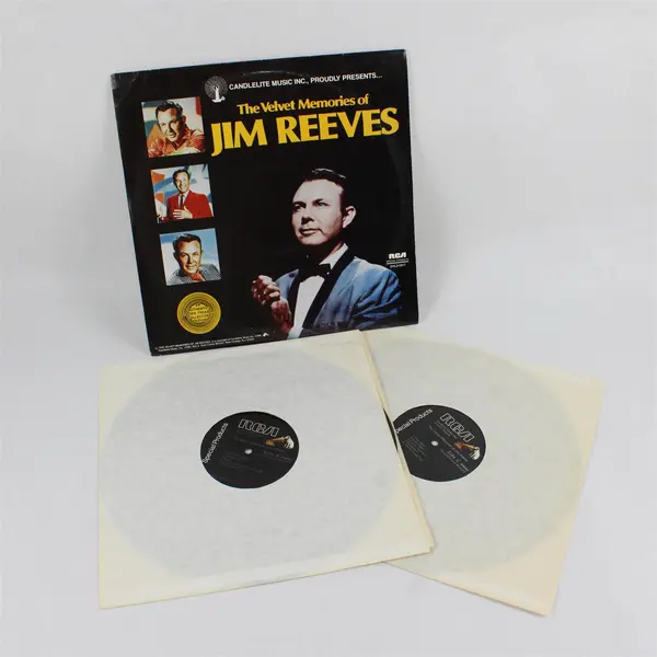 Jim Reeves The Velvet Memories 2-LP Double Album Vinyl RCA Special Products