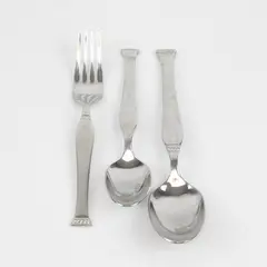 Lot of 3 Retroneu Istanbul 18/10 Stainless Flatware Mixed Pieces Fork Spoons