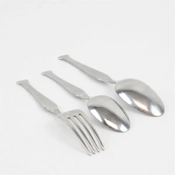 Lot of 3 Retroneu Istanbul 18/10 Stainless Flatware Mixed Pieces Fork Spoons