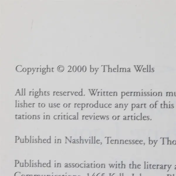 Girl, Have I Got Good News for You HC Thelma Wells 2000 Crossings BC Ed