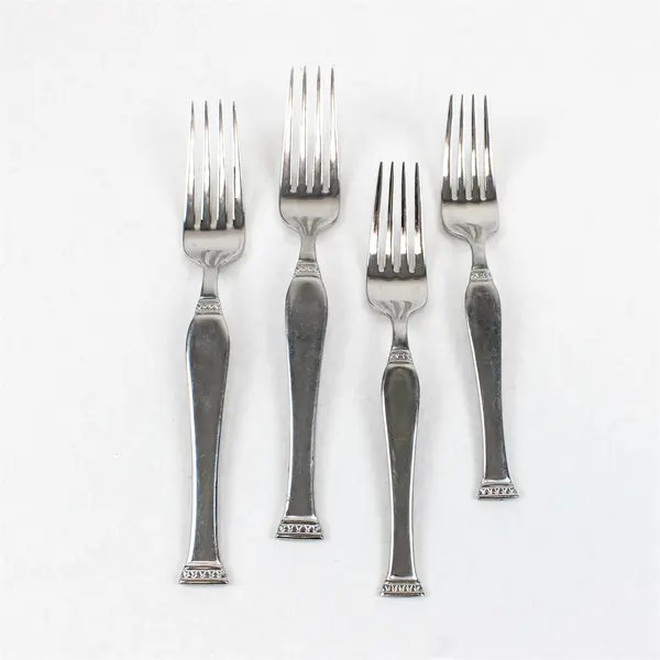 Lot of 4 Retroneu Istanbul 18/10 Stainless Steel Fork Set 2 Dinner 2 Salad