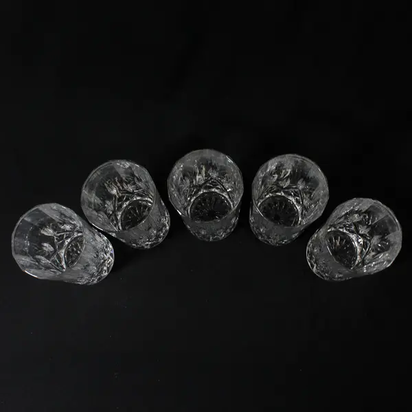 VTG Set Of 5 Opera By Royal Crystal Rock Tom Collins Glasses 5 3/4 inch