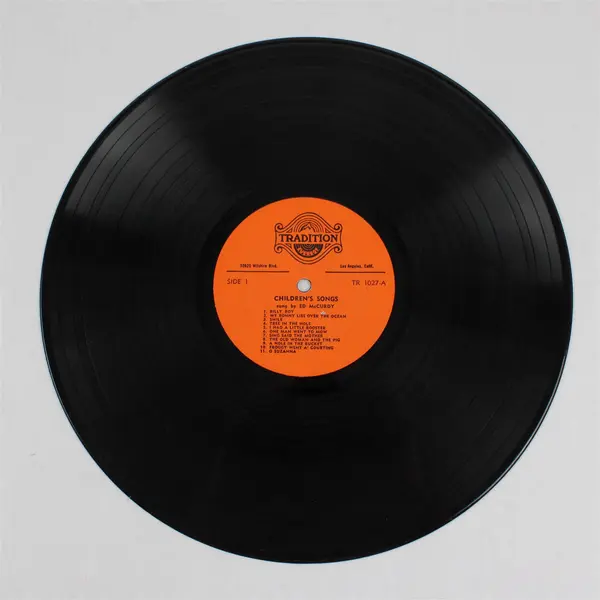 Children’s Songs Ed McCurdy 12" Vinyl Record