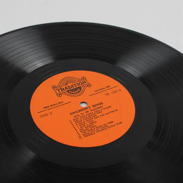 Children’s Songs Ed McCurdy 12" Vinyl Record