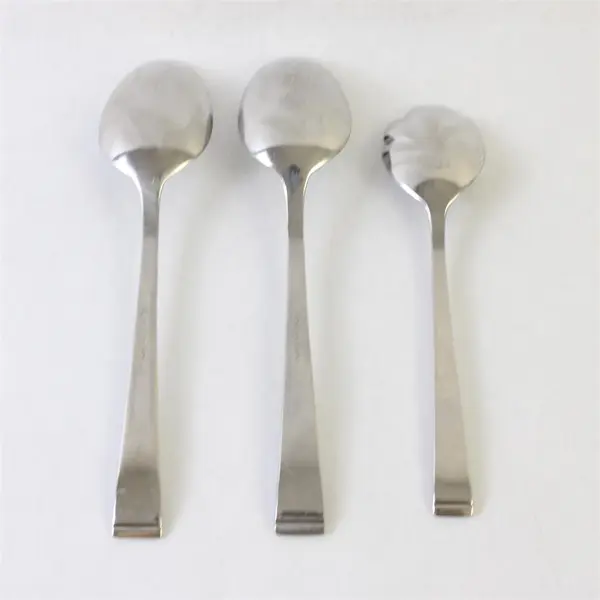 Lot of 3 Retroneu Maxima Flatware Set 2 Place Spoons 1 Sugar Spoon 18/8 SS