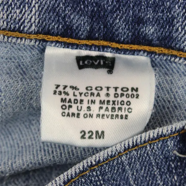 Levi's 515 Boot Cut Jeans Women's 22M Blue Denim Stretch