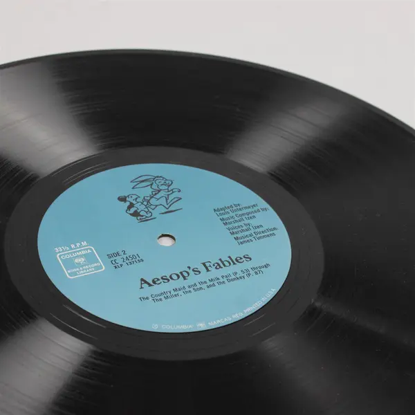Marshall Izen Aesop's Fables Columbia Book & Record Library 12in LP