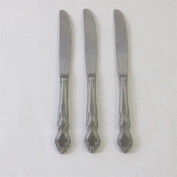 Set of 3 Retroneu Jenna Dinner Knives Flatware Replacement
