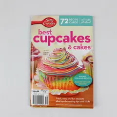 Betty Crocker Best Cupcakes & Cakes Magazine 2012 72 Recipe Cards Photos