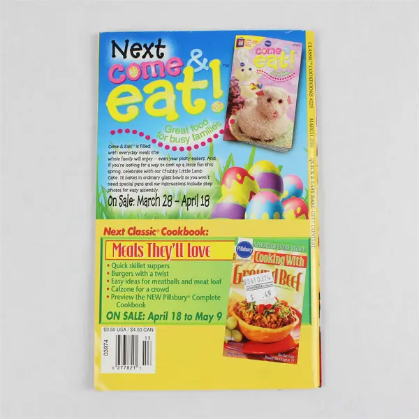 Pillsbury Classic Cookbook #229 Quick & Easy Bake-Off Cookbook 2000 Contest 39