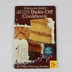 Pillsbury 11th Grand National  Bake-Off  100 Prize Winning Recipes Cookbook MCM