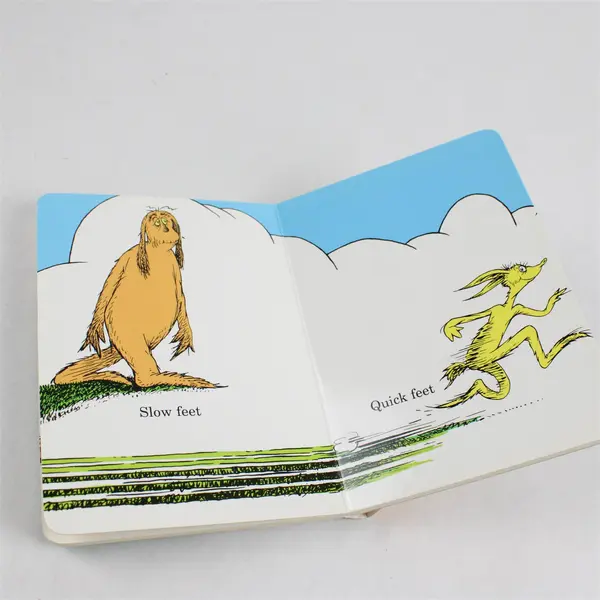 The Foot Book Dr. Seuss's Wacky Book of Opposites 1996 Children's Board Book