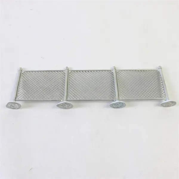 Dept 56 Heritage Village Chain Link Fence Extensions Set of 4 #52353