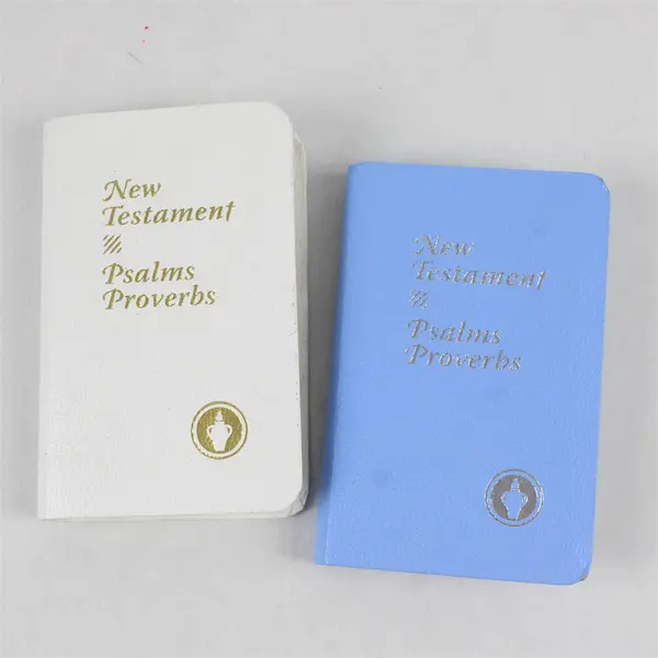 VTG Lot of 2 The Gideons Pocket Size New Testament Psalms Proverbs 