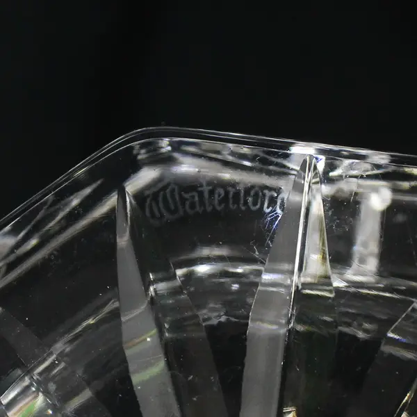 Waterford Crystal Octagon Star Pattern Ashtray