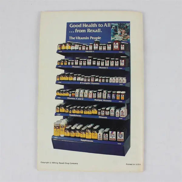Rexall Drugs Rexall's 75th Anniversary Country Cookbook 1978 Recipe Booklet