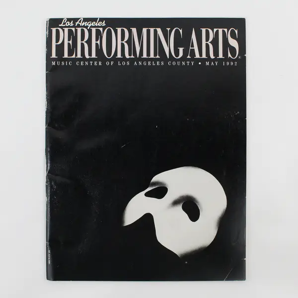 Vintage Performing Arts Magazine May 1992 Los Angeles Edition
