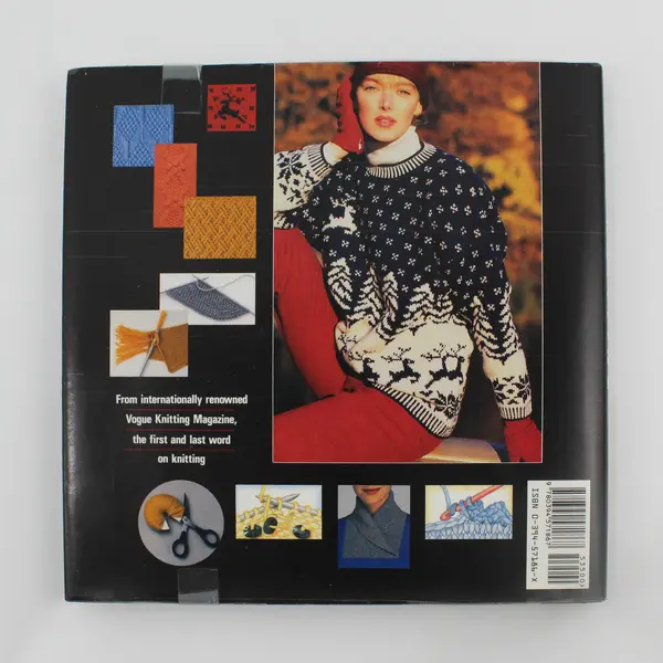 Vintage Vogue Knitting Book 1989 The Ultimate Knitting Book HC DJ