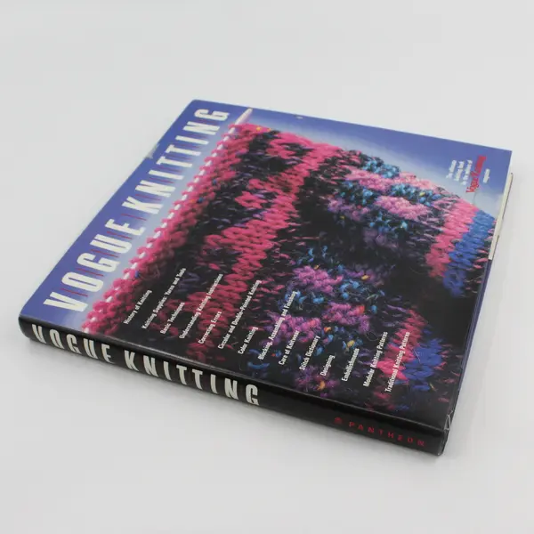 Vintage Vogue Knitting Book 1989 The Ultimate Knitting Book HC DJ