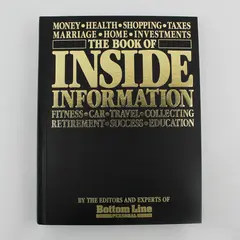 1993 The Book of Inside Information From Bottom Line Personal Revised Edition HC
