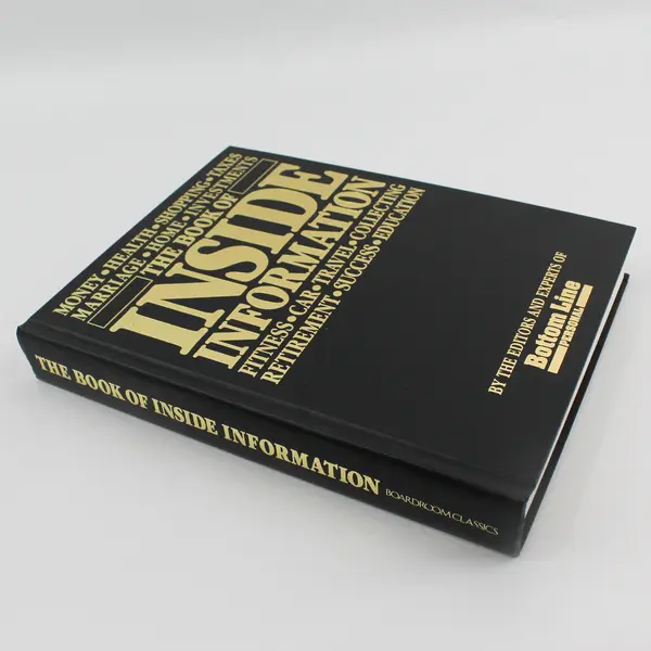 1993 The Book of Inside Information From Bottom Line Personal Revised Edition HC