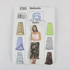 2003 Butterick Pattern 3783 Women's Skirts Size 22W-26W UNCUT