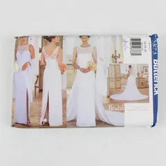 1998 Butterick Pattern 5873 Misses' Petite Wedding Dress Size 14-18 UNCUT