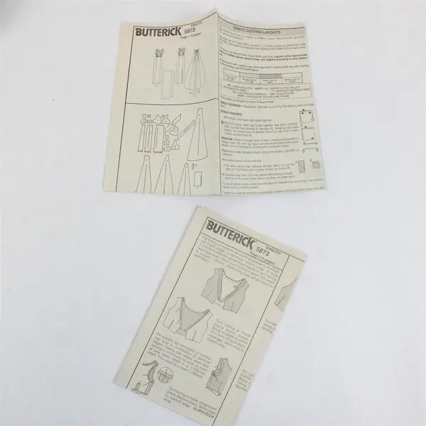 1998 Butterick Pattern 5873 Misses' Petite Wedding Dress Size 14-18 UNCUT