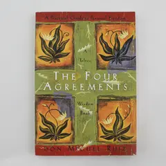 VTG The Four Agreements A Toltec Wisdom Book by Don Miguel Ruiz 1997 PB Good