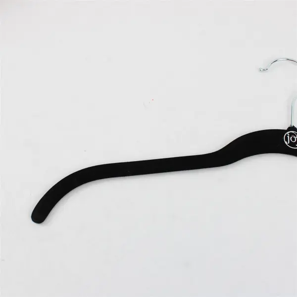 Lot of 9 Joy/Unbranded Velvet Coat Hangers in Black