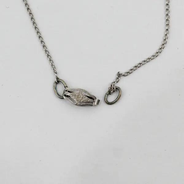 Pre-Owned Cowrie Shell Necklace Natural Seashell Charm Pendant