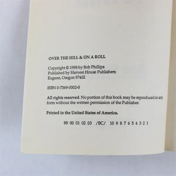 Over the Hill & On a Roll Bob Phillips 1998 Paperback