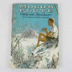 Vintage Mogo's Flute Hilda Van Stockum 1966 HC Weekly Reader Book Club Edition