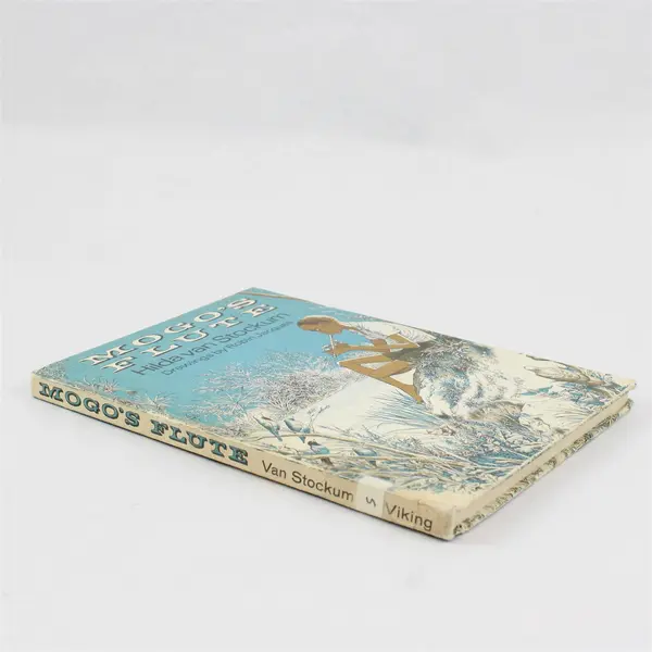 Vintage Mogo's Flute Hilda Van Stockum 1966 HC Weekly Reader Book Club Edition