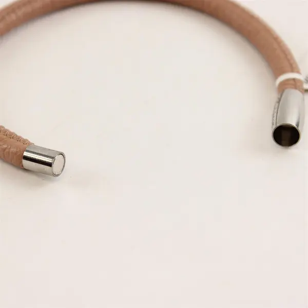 NWT Brighton Woodstock Beige Leather Bracelet M/L