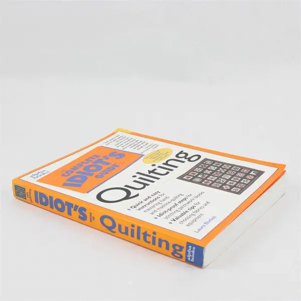 Vintage Complete Idiot's Guide to Quilting by Laura Ehrlich 1998 Paperback