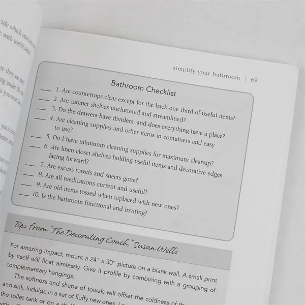 Simplify Your Space Create Order & Reduce Stress Marcia Ramsland 2007 Paperback