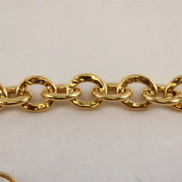 Multi-Strand Gold-Tone Chain Necklace 22" Italy