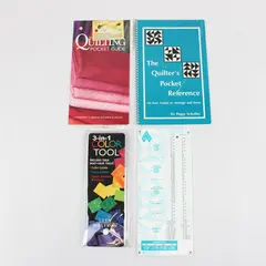 Lot of 4 Quilting Sewing Reference Guides Tools C&T Publishing Peggy Scholley