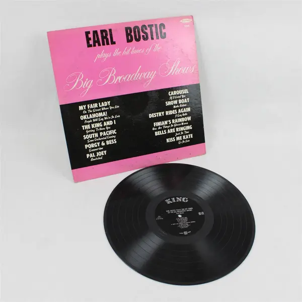Earl Bostic, Plays The Hit Tunes Of Big Broadway Shows, 12" Vinyl Record
