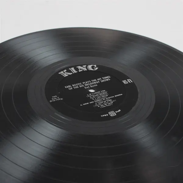 Earl Bostic, Plays The Hit Tunes Of Big Broadway Shows, 12" Vinyl Record