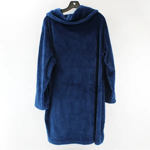 Softies By Paddimurphy Women's 2X/3X Blue Plush Blanket Hoodie
