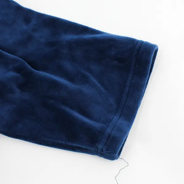 Softies By Paddimurphy Women's 2X/3X Blue Plush Blanket Hoodie