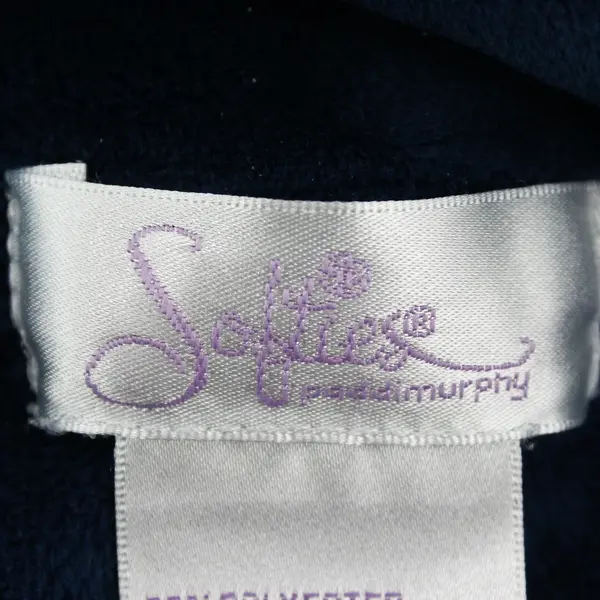 Softies By Paddimurphy Women's 2X/3X Blue Plush Blanket Hoodie