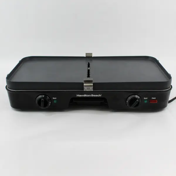 Hamilton Beach 38546MN Electric Grill Griddle Non-Stick Adjustable