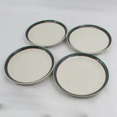 Set Of 4  Pfaltzgraff Juniper Luncheon Plates  8.5"